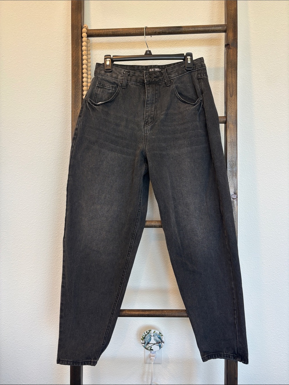 Straight Leg Women’s Jeans - Black